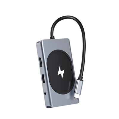 Adaptatore multifunzione USB tipo C HUB 9 in uno e con lettore di schede di memoria
