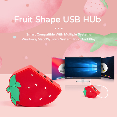 5Gbps Adapter Laptop Usb Port Expander Usbc Hub per la trasmissione di dati domestici