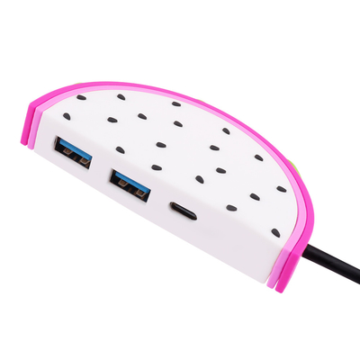 Adapter di data hub ad alta velocità da 5 Gbps con involucro in PVC resistente