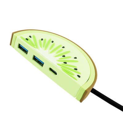 Adapter di data hub ad alta velocità da 5 Gbps con involucro in PVC resistente