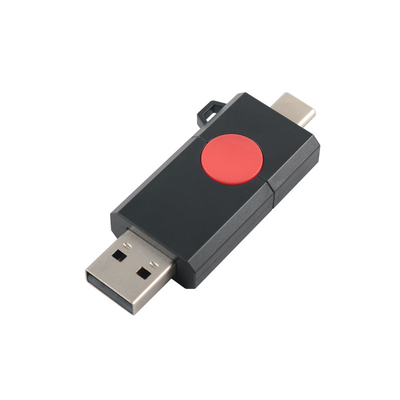 USB 3.0 e unità flash di tipo C con flash in plastica e logo personalizzato