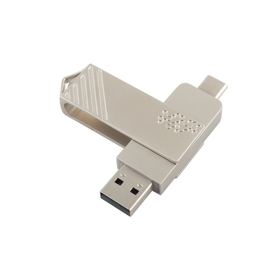 Tipo di metallo C in forma di torsione Fast Speed USB Flash Drive 3.0 e USB 2.0 e tipo C