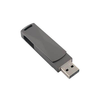 Pistola Black Metal Tipo C USB Flash Drive con velocità rapida 3.0 e 3.0 Twist Shapes