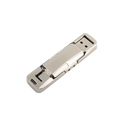 USB 3.0 e unità flash di tipo C con flash di grado metallico e logo personalizzato