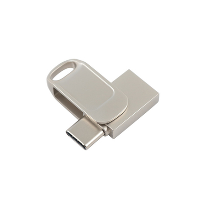 Dischi flash USB metallo doppio con protezione password e velocità compatibilità tipo C