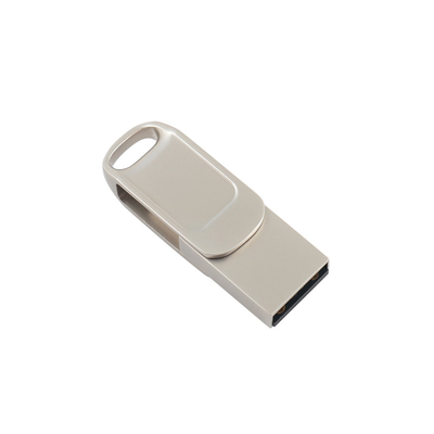 Dischi flash USB metallo doppio con protezione password e velocità compatibilità tipo C