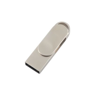 Flash drive USB metallo impermeabile con USB 2.0 e tipo C