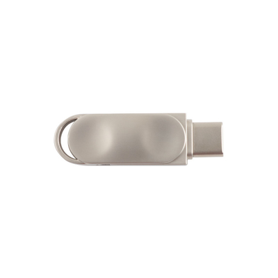 Flash drive USB metallo impermeabile con USB 2.0 e tipo C