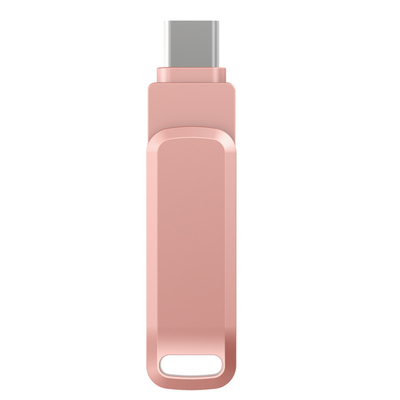 Trasferimento rapido di dati OTG USB Flash Drive TYPE C e USB insieme Materiali metallici