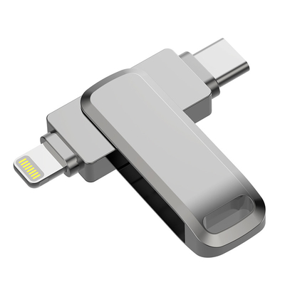 Unità flash USB OTG impermeabile per l'interfaccia USB3.0 e USB 2.0 e supporto per il tipo C