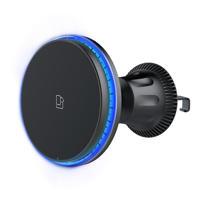 Materiale ABS Silicone Magnetico Car Vent Charger Soluzione di guida rapida e stabile