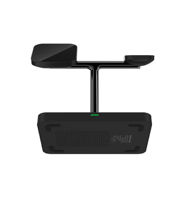 3 in 1 caricabatterie veloce carica wireless verticale per auricolari iPhone IWatch