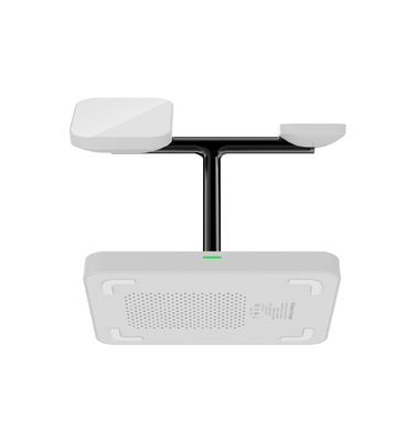 Carica veloce in posizione verticale senza fili 3 in 1 caricabatterie veloce per telefono auricolare Watch