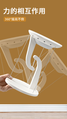 Caricabatterie wireless leggera con funzione di luce e di archiviazione di design pieghevole 9V/3A