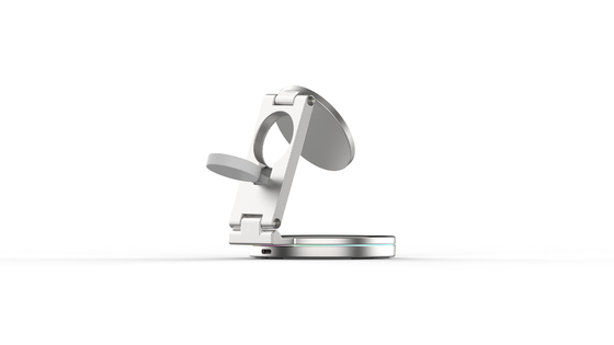 Caricabatterie senza fili multifunzione con stampa del logo/supporto laser OEM Box Frequenza di lavoro 100-205KHZ