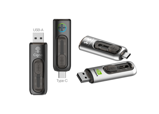 Box 34G USB tipo C Flash Drive Data Safe Tipo C USB 3.0 Flash Drive