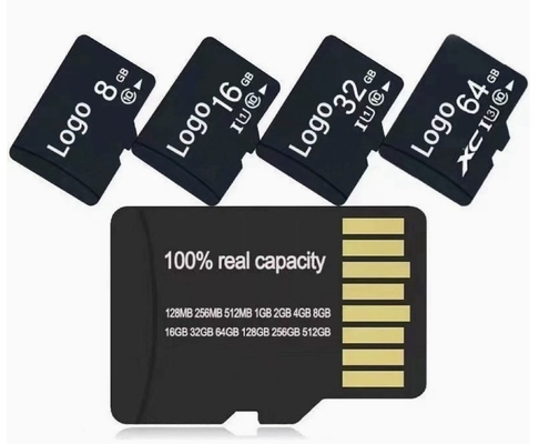Scheda SD di memoria veloce personalizzata con alta velocità di lettura 3.0 50mbs e Flash Test H2 Negoziabile Range