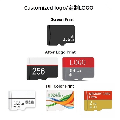 Carte di memoria ad alta capacità 64GB con 3,0 20mbs Velocità di scrittura e nome del cliente laser O senza testa USB