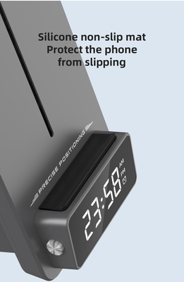 Frequenza di lavoro 100-205KHZ Caricabatterie wireless multifunzione con portatelefoni ad alta efficienza di ricarica