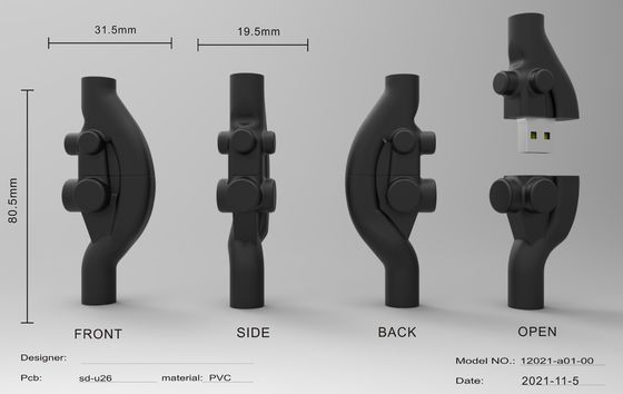 Help Customer Open Mold Very Fast Open Mold Pvc Cartoon Usb 