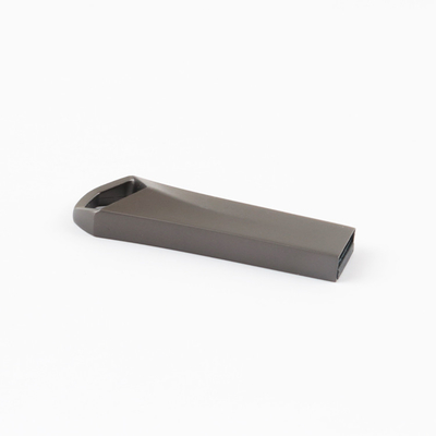 Flash Test Approved Metal USB Flash Drive con chip Intel Logo di stampa CMYK