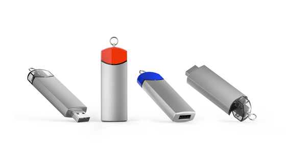 Personalizzabile 8-15MB/s Write Metal USB Flash Drive con logo Speed Dome
