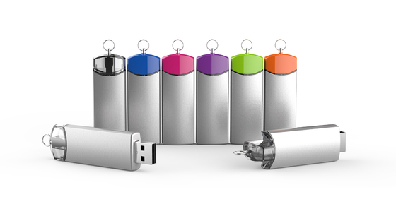 Personalizzabile 8-15MB/s Write Metal USB Flash Drive con logo Speed Dome