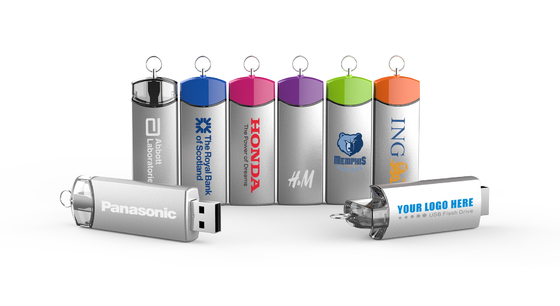 Personalizzabile 8-15MB/s Write Metal USB Flash Drive con logo Speed Dome
