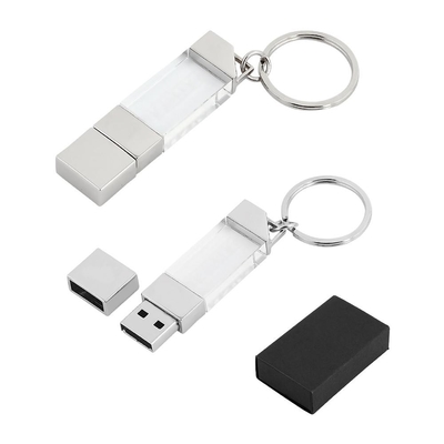 Con anello cristallo usb 2.0 e usb 3.0 luce a led può brillante