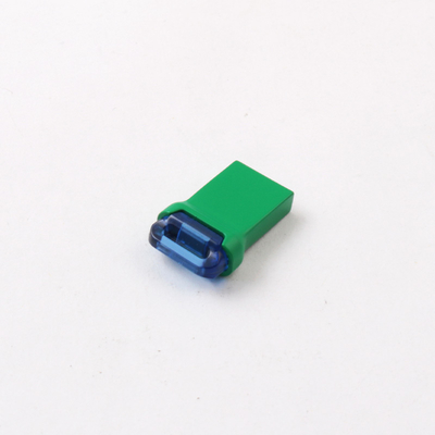 Color verde Mini USB 3.0 Metal USB Flash Drive rettangolare con chip flash di classe A