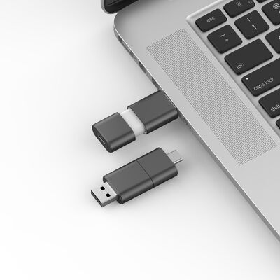 Tipo di velocità rapida C con USB 3.0 e USB 2.0 Flash Drive Slide Match forma CE,FCC,ROHS