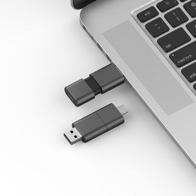 Tipo di velocità rapida C con USB 3.0 e USB 2.0 Flash Drive Slide Match forma CE,FCC,ROHS