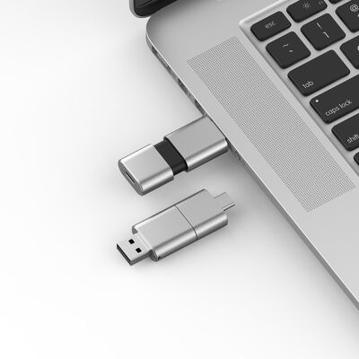 Tipo di velocità rapida C con USB 3.0 e USB 2.0 Flash Drive Slide Match forma CE,FCC,ROHS