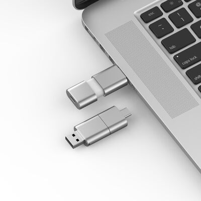 Tipo di velocità rapida C con USB 3.0 e USB 2.0 Flash Drive Slide Match forma CE,FCC,ROHS