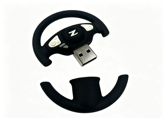 Stampo aperto con unità flash USB personalizzate con memoria USB a forma di volante per auto