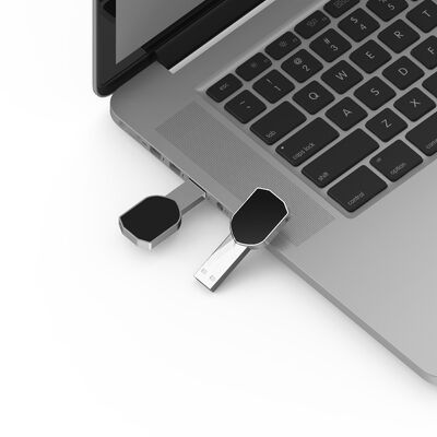 Con LED Colors Laser Logo On Usb Face USB Drive con funzionalità di caricamento dati personalizzati per i regali aziendali