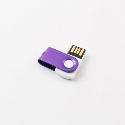 La custodia Meta per unità flash di memoria USB in metallo da 4 GB 8 GB 16 GB 32 GB 64 GB può ruotare di 360 gradi