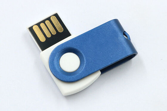 La custodia Meta per unità flash di memoria USB in metallo da 4 GB 8 GB 16 GB 32 GB 64 GB può ruotare di 360 gradi