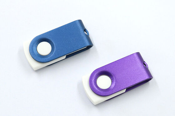 La custodia Meta per unità flash di memoria USB in metallo da 4 GB 8 GB 16 GB 32 GB 64 GB può ruotare di 360 gradi