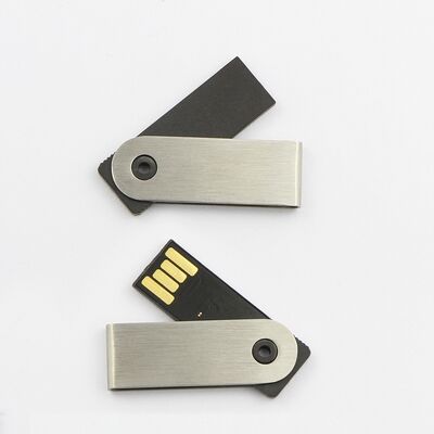 USB 2.0 e USB 3.0 Flash Drive USB in metallo Mini Stile Pattern Batteria Leggera Durabile Portatile Storage Rotatabile USB Flash Drive