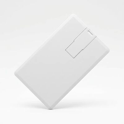 Velocità di scrittura 2.0 Chiavetta USB per carta di credito da 8-15 MB con logo Supporto OEM, struttura durevole e design facile da trasportare