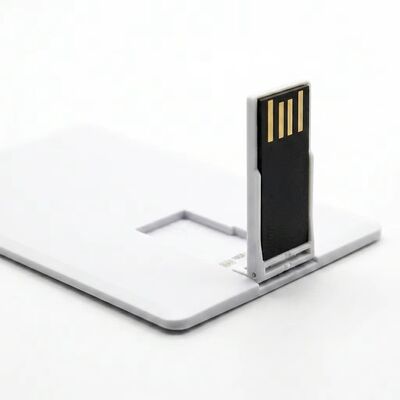 Velocità di scrittura 2.0 Chiavetta USB per carta di credito da 8-15 MB con logo Supporto OEM, struttura durevole e design facile da trasportare