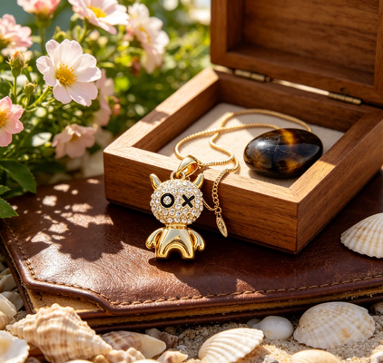 Chiavetta USB con collana a forma di gatto, logo personalizzato e memoria, ottimo come regalo per le feste