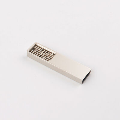 Velocità di scrittura 2.0 Velocità 5-10MB/s Chiavetta USB in metallo con logo personalizzato Velocità di lettura 2.0 Velocità 8-15MB/s Dispositivo di archiviazione durevole