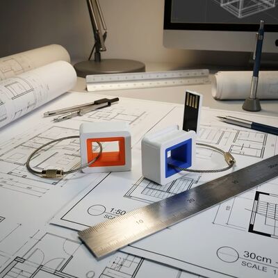 Opzioni di memoria USB 3.0 da 128 GB in materiale plastico bianco nero blu rosso adatte per applicazioni di trasferimento dati ad alta velocità