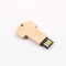 La chiave di legno della chiavetta USB dell'acero ha modellato la lettura veloce 64GB 128GB 256GB