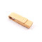 Le forme di bambù della parte girevole della chiavetta USB di 256GB 512GB 1TB torcono 360 la velocità veloce di grado 3,0