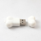 Le chiavette USB su ordinazione dell'osso di cane 64GB hanno personalizzato i bastoni del Usb per i fotografi