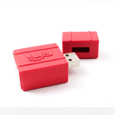 Il cioccolato sveglio della fragola dell'anguria del bastone di USB della muffa aperta del PVC ha modellato