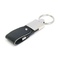Bastone di cuoio di USB del metallo 2,0 con la goffratura/logo stampa/del laser